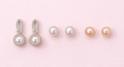 PEARL EARRING COMBO 6