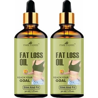 PARK DANIEL Fat Burner Fat loss fat go slimming weight loss body fitness oil Shaping Solution Shape Up Slimming Oil Combo pack of 2 bottles of 30 ml(60 ml) (60 ml)