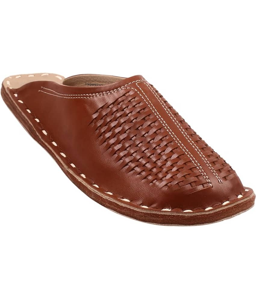 rajeraj Brown Men's Mule