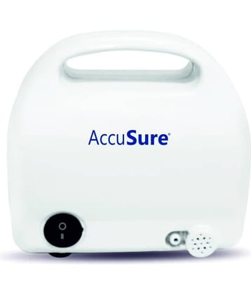 AccuSure Portable Nebulizer Machine For Adults & Kids, Home Use - 2 Years Warranty