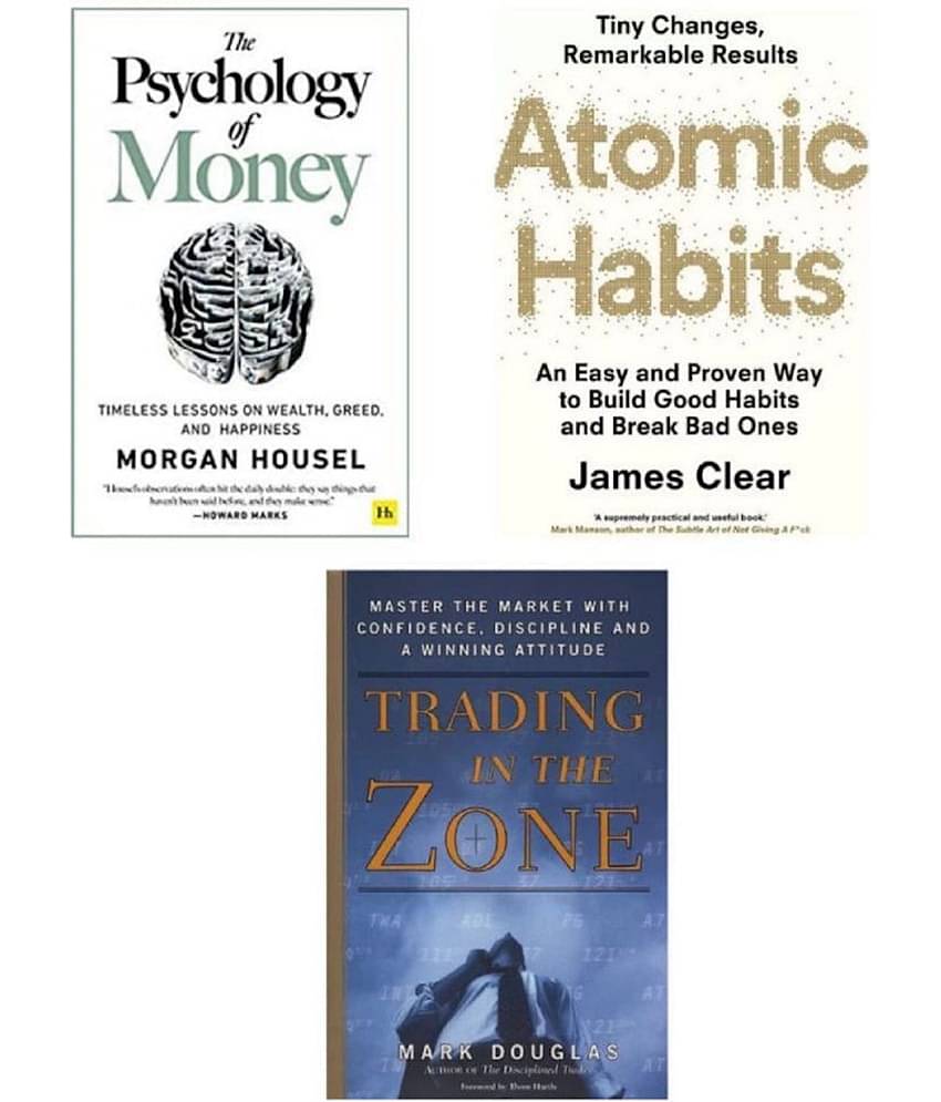 (Best Combo ) Psychology of money + Atomic habit + Trending Zone ( paperback )