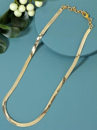 Gold-Plated Brass Chain