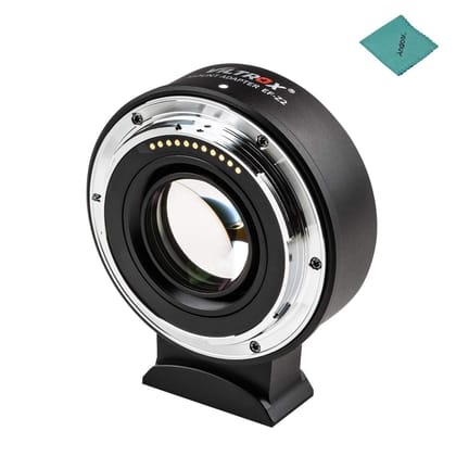 VILTROX EF-Z2 Auto Focus Lens Mount Adapter USB Upgraded with 1/4 inch Screw Hole Tripod Base Compatible with Canon EF Lens to Nikon Z6/Z7/Z50 Z-Mount Camera (Viltrox Mount Adaptor EF-Z2 Speed Bo