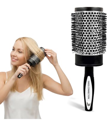Swiss Connection Round Brush For All Hair Types ( Pack of 1 )