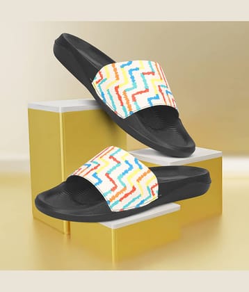 PERY PAO White Men's Slide Flip Flop