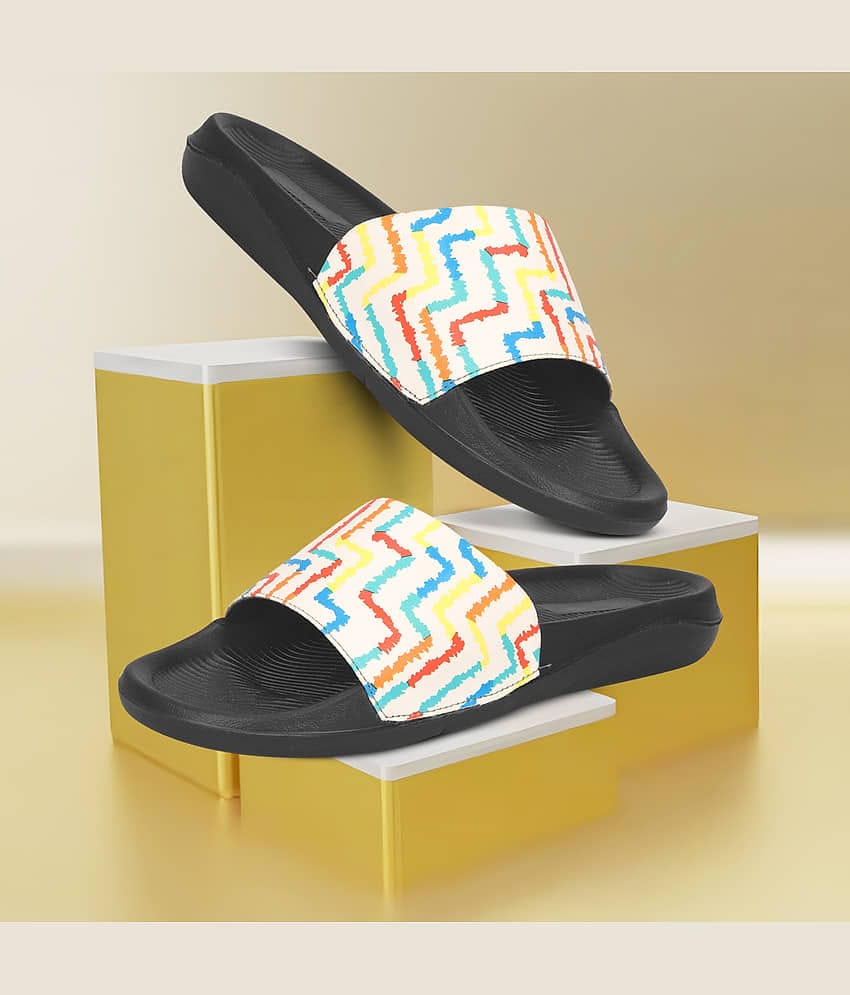 PERY PAO White Men's Slide Flip Flop