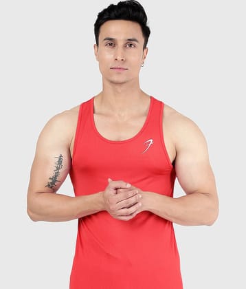 Fuaark - Blue Polyester Slim Fit Men's Tanks ( Pack of 1 )
