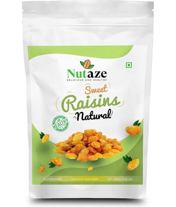 Nutaze Premium Raisins 200g | Rare Indian Raisins | Natural Sun Dried | 100% Authentic | 100% Natural.
