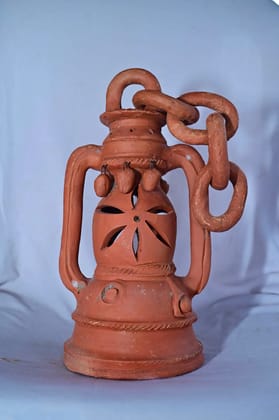terracotta lamp