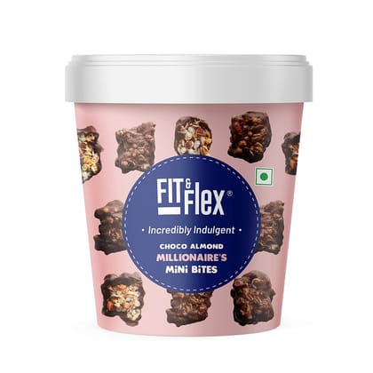 Fit & Flex Mini Bites Choco Almond Millionaire's 250g