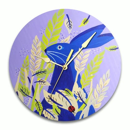 Scandinavian Art on Round Clock DIY Kit by Penkraft