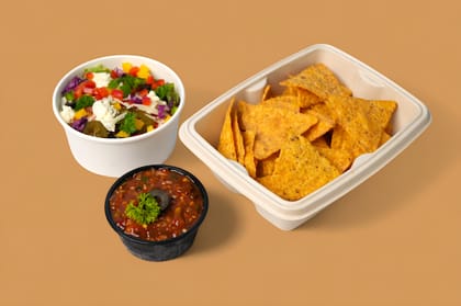 Double Cheese Bean Nachos