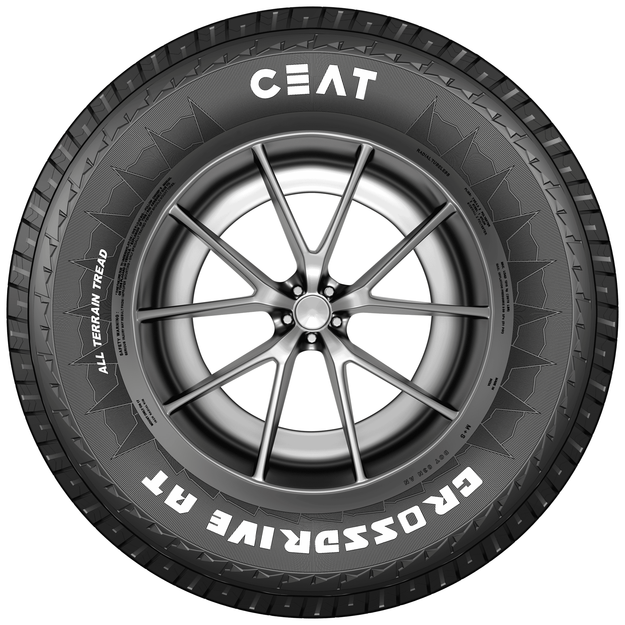 CEAT 215/75R15 CrossDrive AT TT 100S