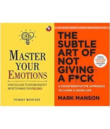 Master Your Emotions + The Subtle Art ( Paperback )
