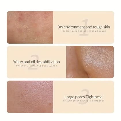 ELHAE Rice Raw Pulp Essence � Rice Hyaluronic Acid Face Serum for Deep Hydration, Brightening, and Skin Repair � 15ml