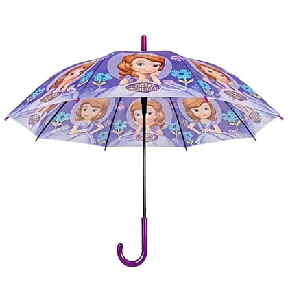Printed Folding Umbrella with Assorted Prints, Polyester Canopy, Manual Open, Compact and Foldable, for Rain Protection (1 PC ONLY)