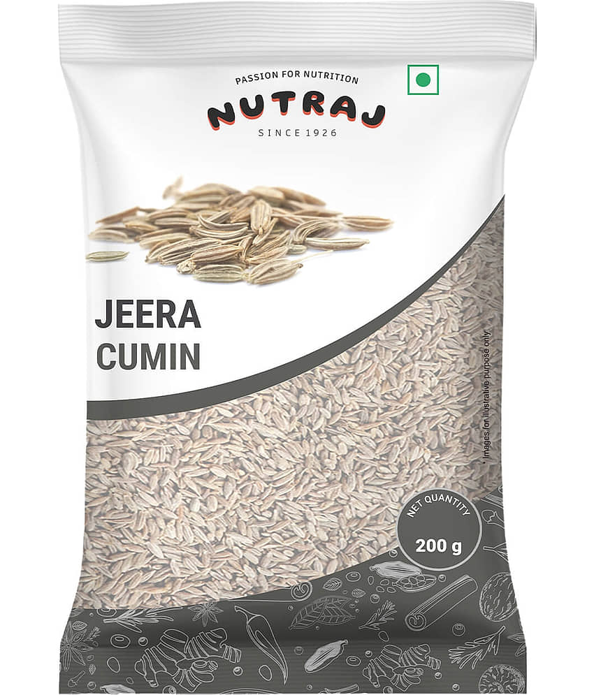 Nutraj Sabut Jeera 400g (200g x 2), Whole Spices Jeera)