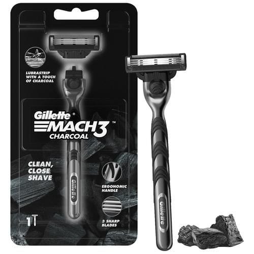 Gillette Mach3 Charcoal Shaving Razor