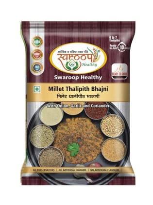 Swaroop Healthy Millet Thalipith Bhajni (200g) | Traditional Maharashtrian Flour Mix | Ready to Cook Breakfast