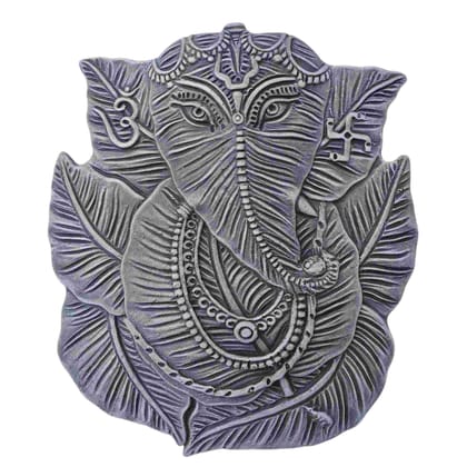 Nature Touch Terracotta Ganesh Wall Hanging Sculpture  Handcrafted Clay Art for Home Decor