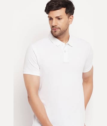 98 Degree North Pack of 1 Cotton Regular Fit Solid Half Sleeves Men's Polo T Shirt ( Olive )