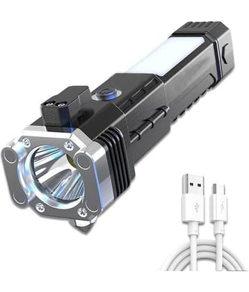 Gjshop - 3W Rechargeable Flashlight Torch ( Pack of 1 )