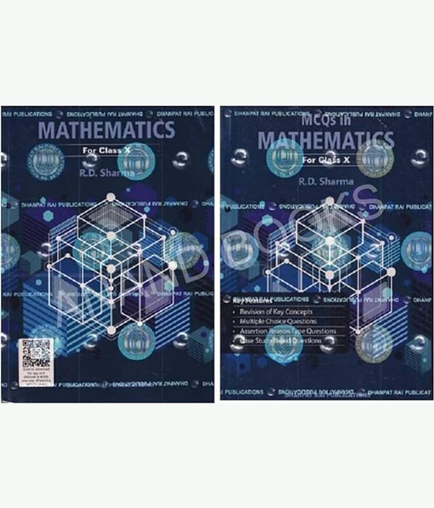 Rd Sharma Class 10 Maths 2025-26 CBSE Examinations | R D Sharma Class 10 Mathematics With MCQ Book (Pack Of 2 Books)
