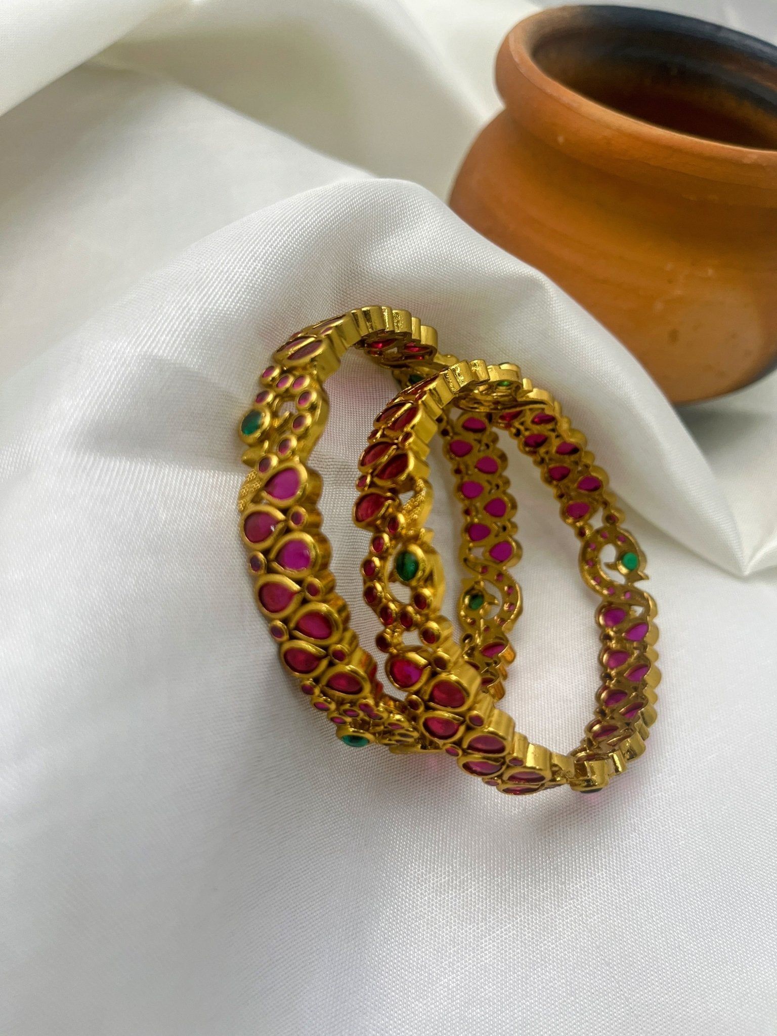Antique Ruby Bangle 1030-2.4