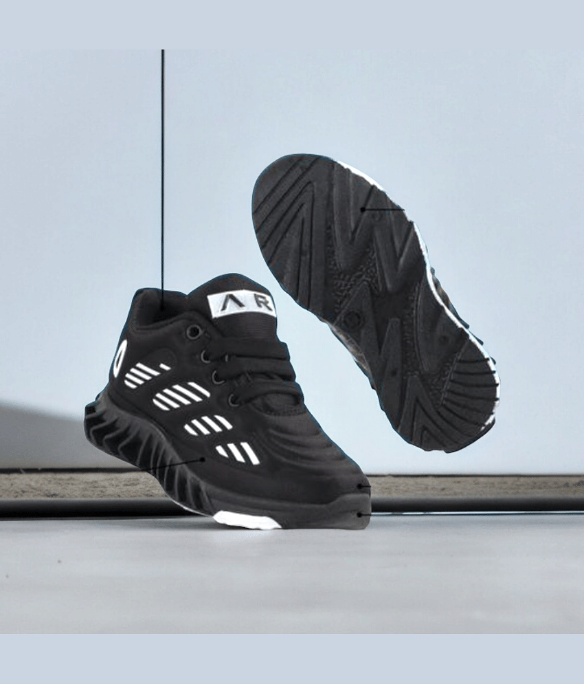 GLOBIN - Black Boy's Sneakers ( 1 Pair )