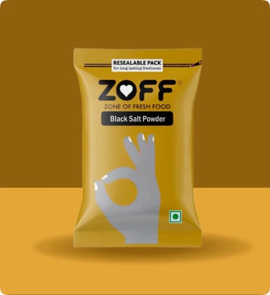 Black Salt Powder (Kala Namak) Zoff 100 G