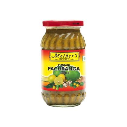 Mother's Recipe Punjabi Pachranga Pickle Bottle, 400 G