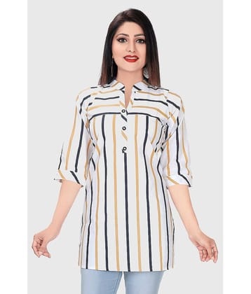 Cotton Blend Short Kurti For Women (Pack of 1)