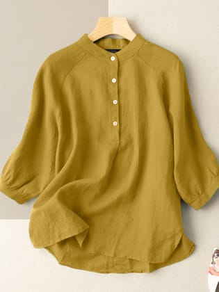 occur yellow long top-tunic for women-S