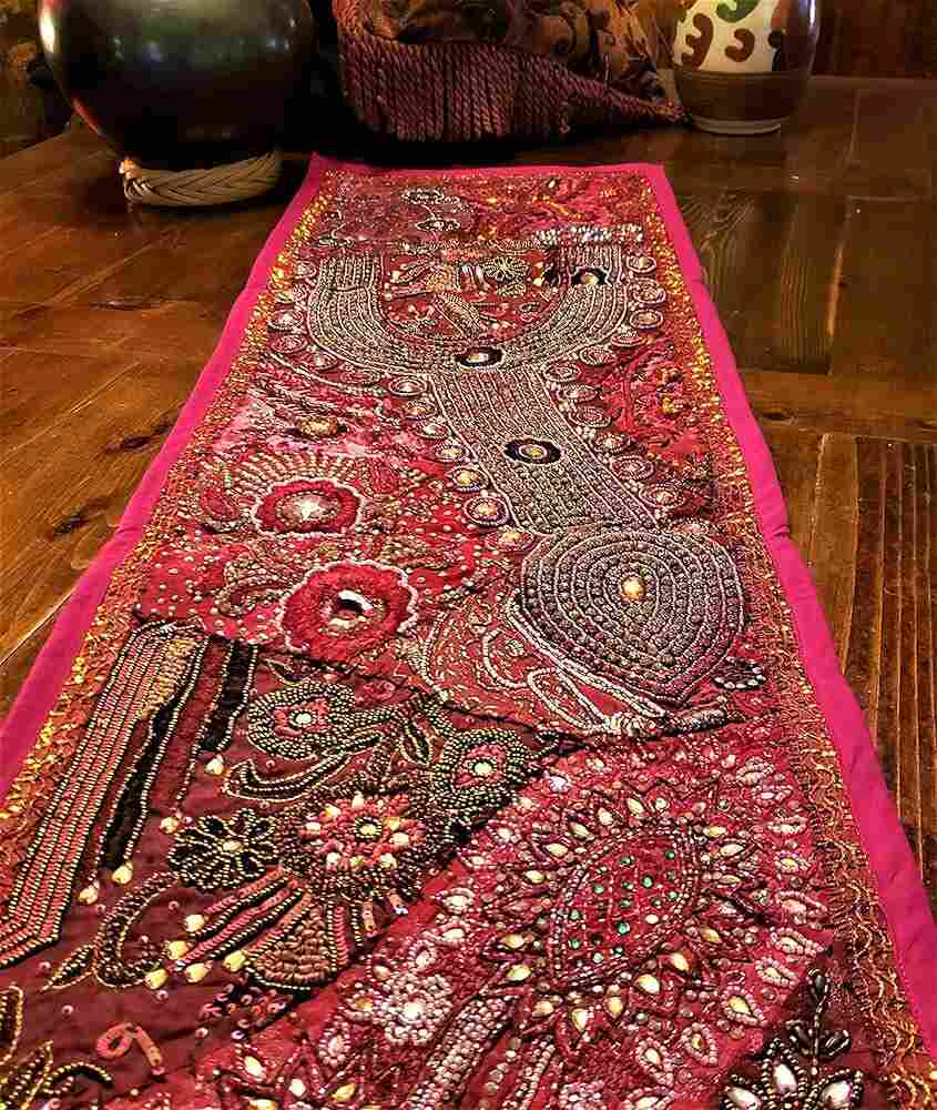 Kundan Work Runner & Wall Hanging