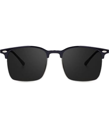 Peter Jones Black Square Sunglasses ( Pack of 1 )