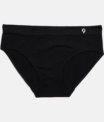 C9 Airwear Pack of 1 Viscose Panties For Girls ( Black )