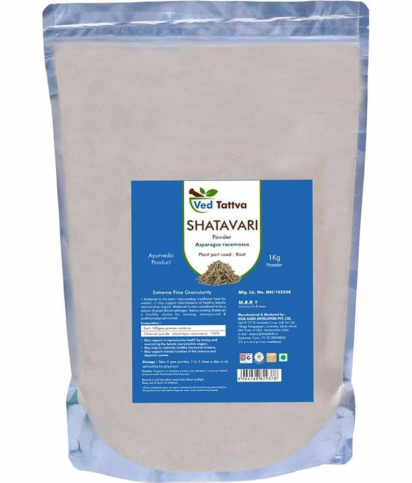 Ved Tattva Shatavari Powder 1 Kg Pack of 1