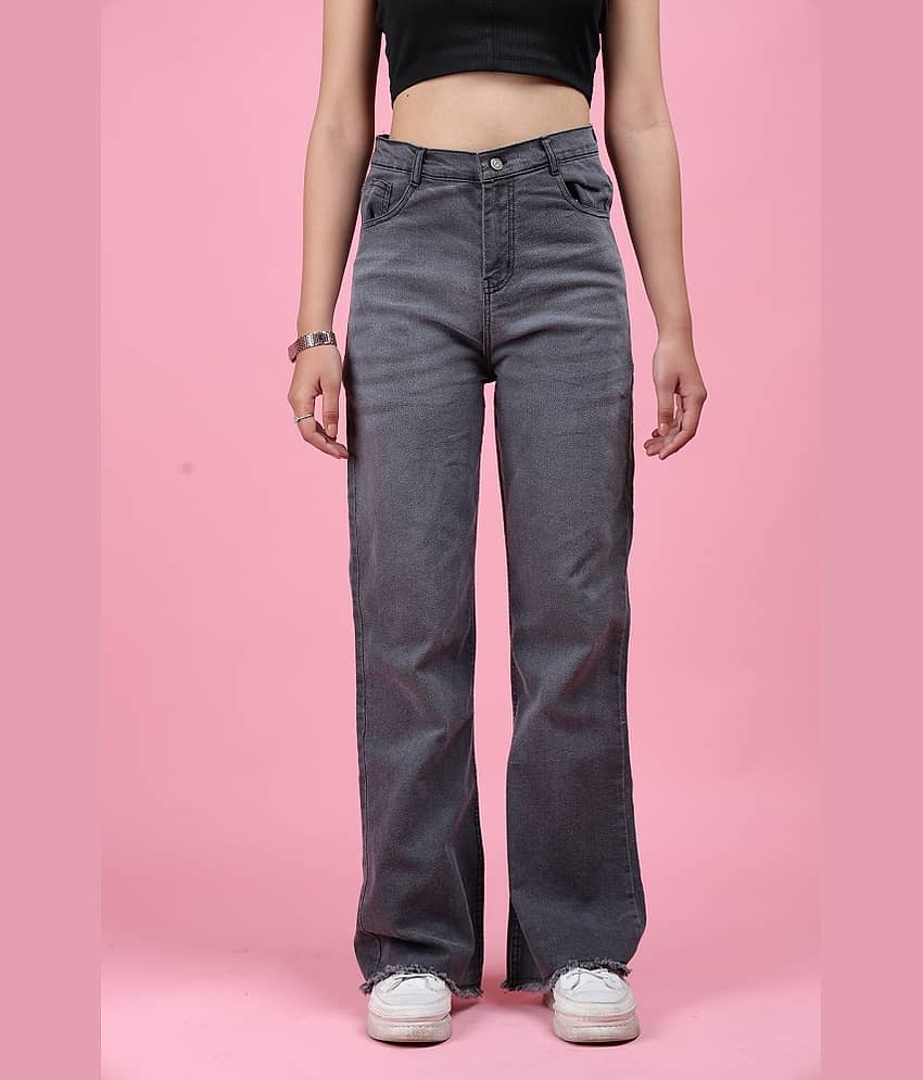 Eyebogler - Black Denim Baggy Fit Women's Jeans ( Pack of 1 )
