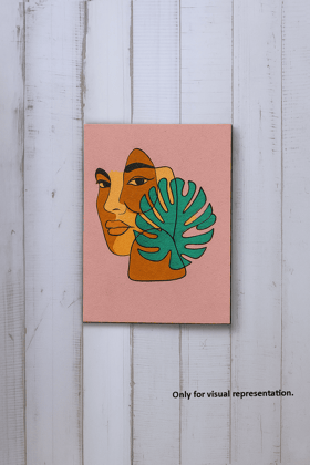 Dbeautify's MDF DIY Traditional Painting – Abstract Face