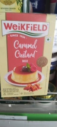 Weikfield cornflour carmal custard mix