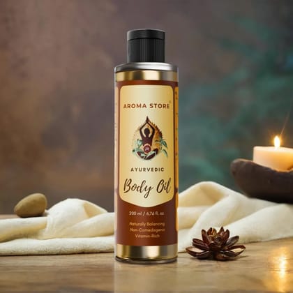 Luxurious Ayurvedic Body & Bath Oil by Aroma Store