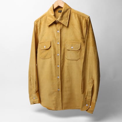 Mustand Ochre * Corduroy Shirt #43-XS