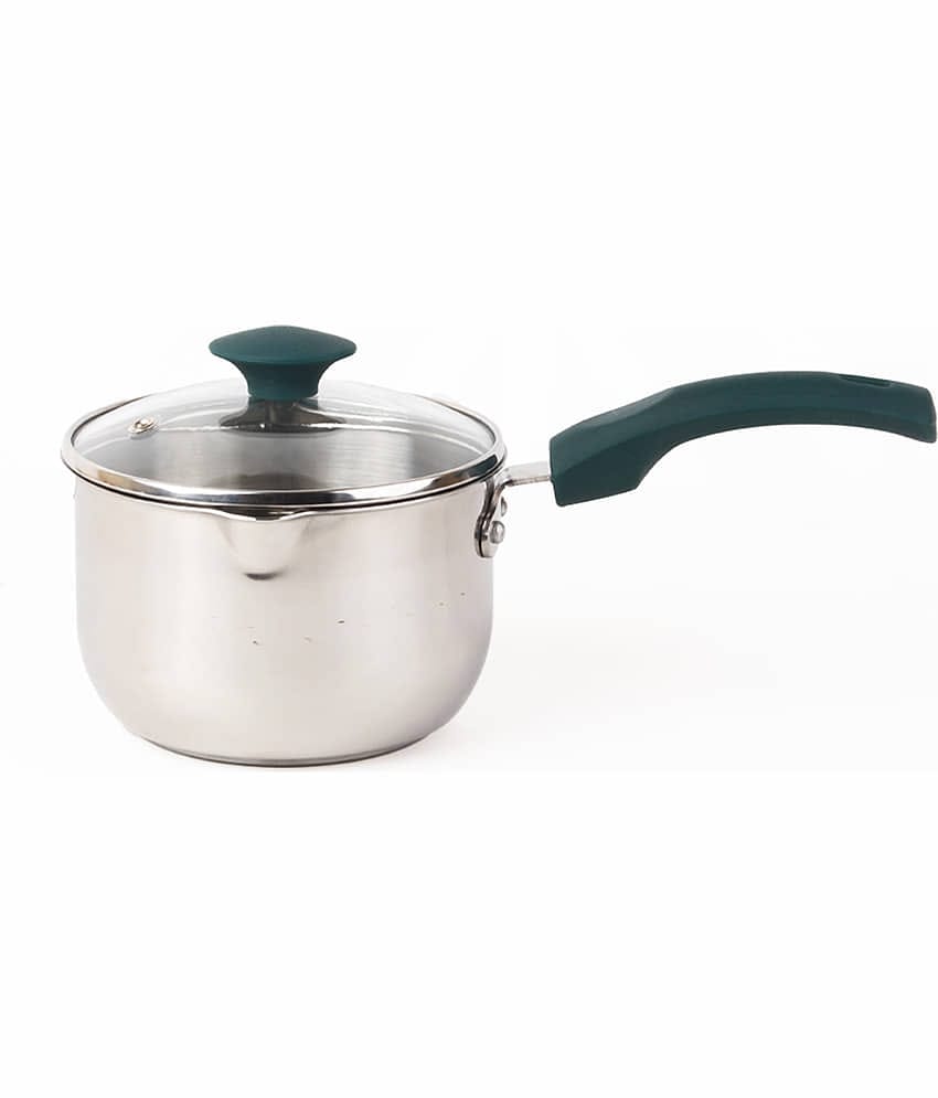 The Indus Valley - Iron No Coating Sauce Pan ml ( Pack of 1 )