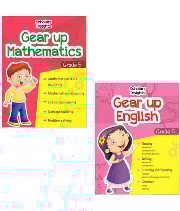 Scholars Insights Gear Up English & Maths Grade 5 (Set of 2)
