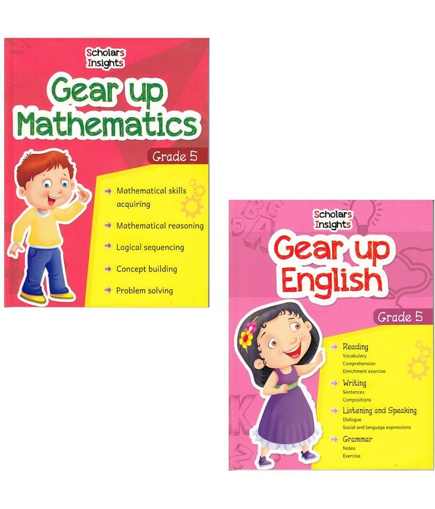 Scholars Insights Gear Up English & Maths Grade 5 (Set of 2)