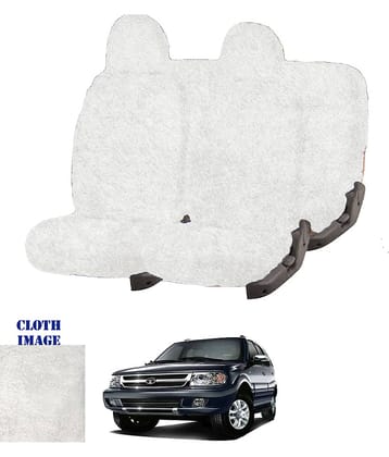Tata Safari Dicor White 7 Seater Car Seat Cover
