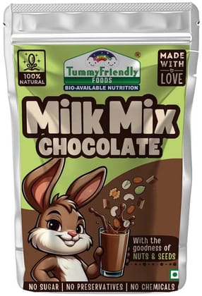 CHOCOLATE MILK MIX WITH NUTS, SEEDS AND JAGGERY - 100G