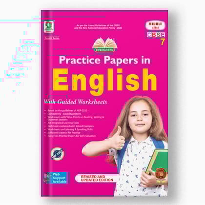 Candid Practice Papers In English - 7-Grade 07 / English
