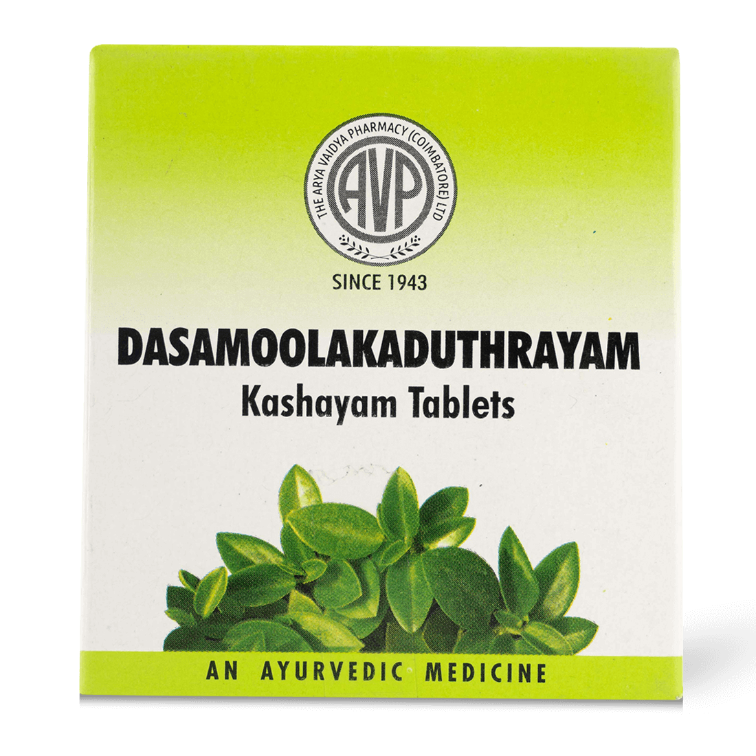 Dasamoolakaduthrayam Kashayam Tablets – 10 nos Strip
