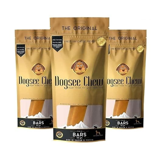 Dogsee Large Bars 130 Gms (Pack of 3)